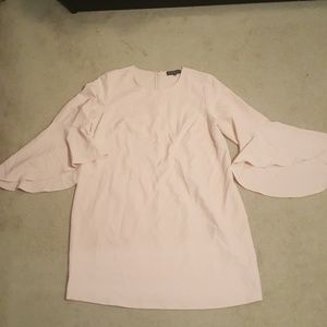 Flounce Sleeve Dress